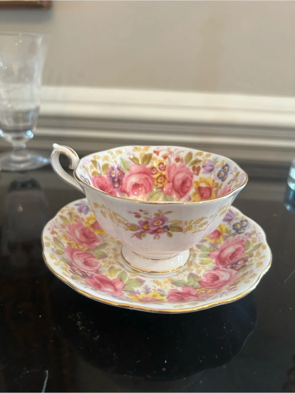 Royal Albert Serena china tea cup and saucer